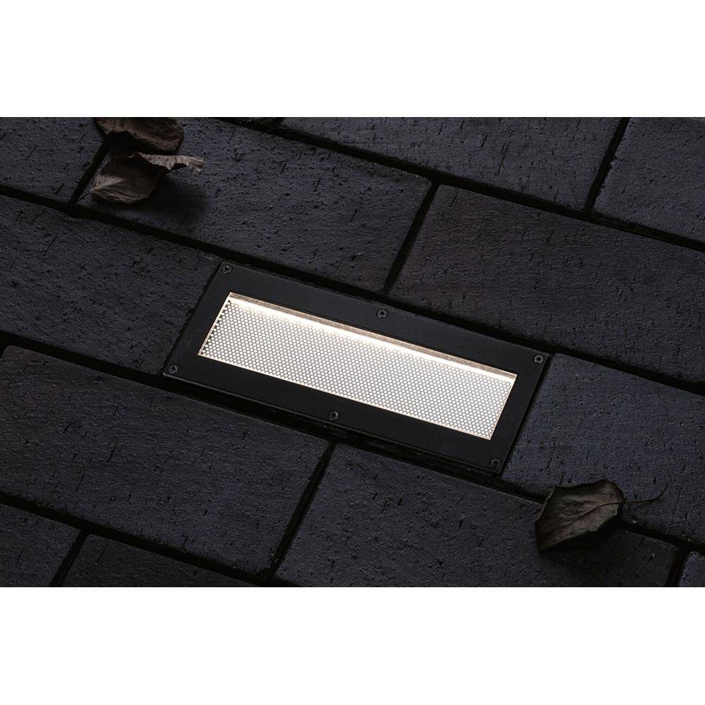 S.Luce Solar LED Bodeneinbauleuchte Domenic Schwarz IP67 Top Angebot