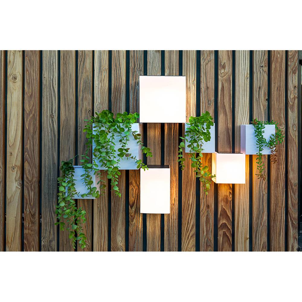 S.Luce Wally LED Quader-Wandlampe Solar Neueste Mode