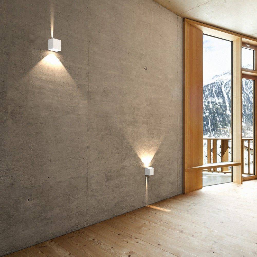 S.Luce Baleno Quadi LED Wand-Außenleuchte Up&Down Edelstahl Neuheiten