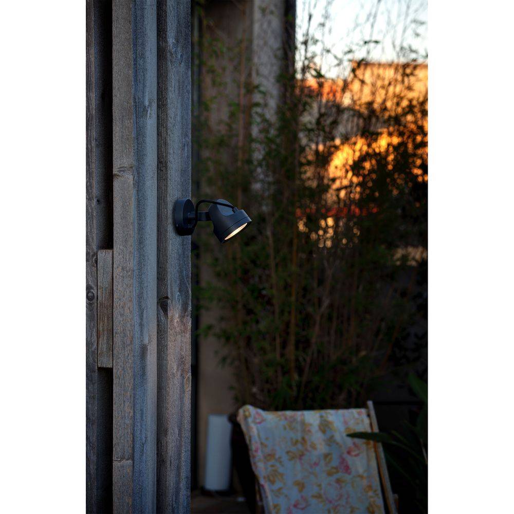S.Luce LED Außenwandspot ALFA 3000K IP65 Dunkelgrau Saisonale Angebote