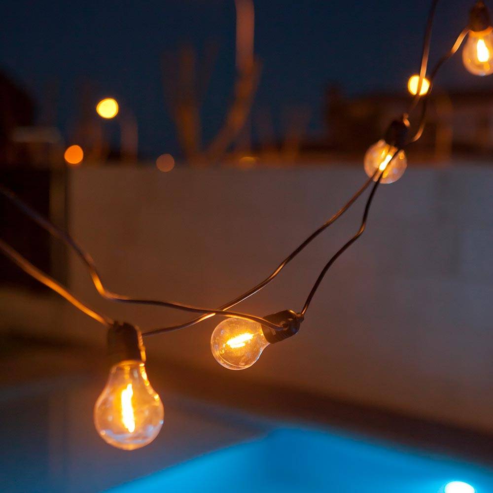 S.Luce Girlande Allegra 10-flammig E27 Wochenangebot