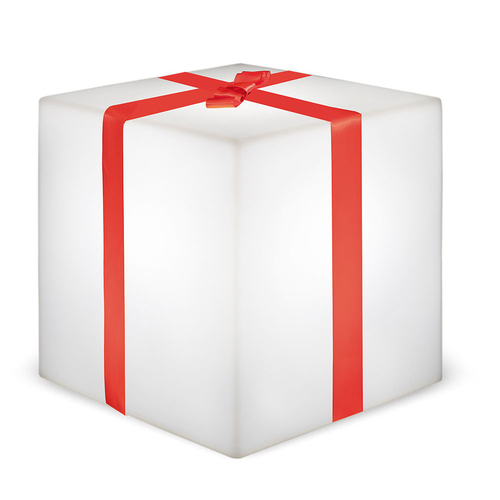 S.Luce LED Weihnachtswürfel Gifty Akku + Solar IP65 Fabrik Onlineshop