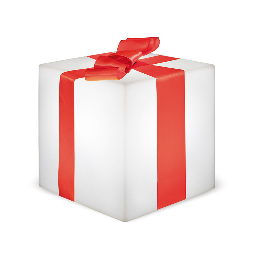 S.Luce LED Weihnachtswürfel Gifty Akku + Solar IP65 Fabrik Onlineshop