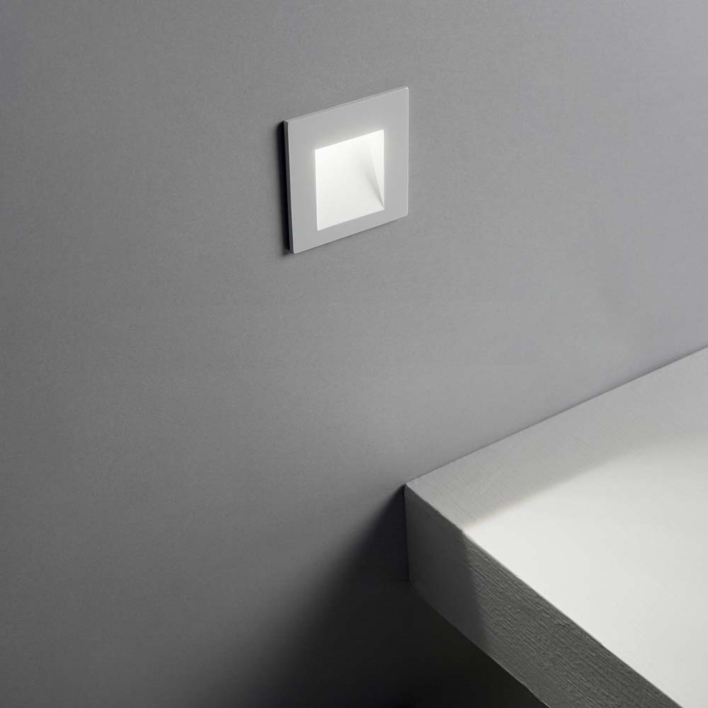 S.Luce Ideal Lux Bit LED Wand-Einbauleuchte IP65 Großer Ausverkauf