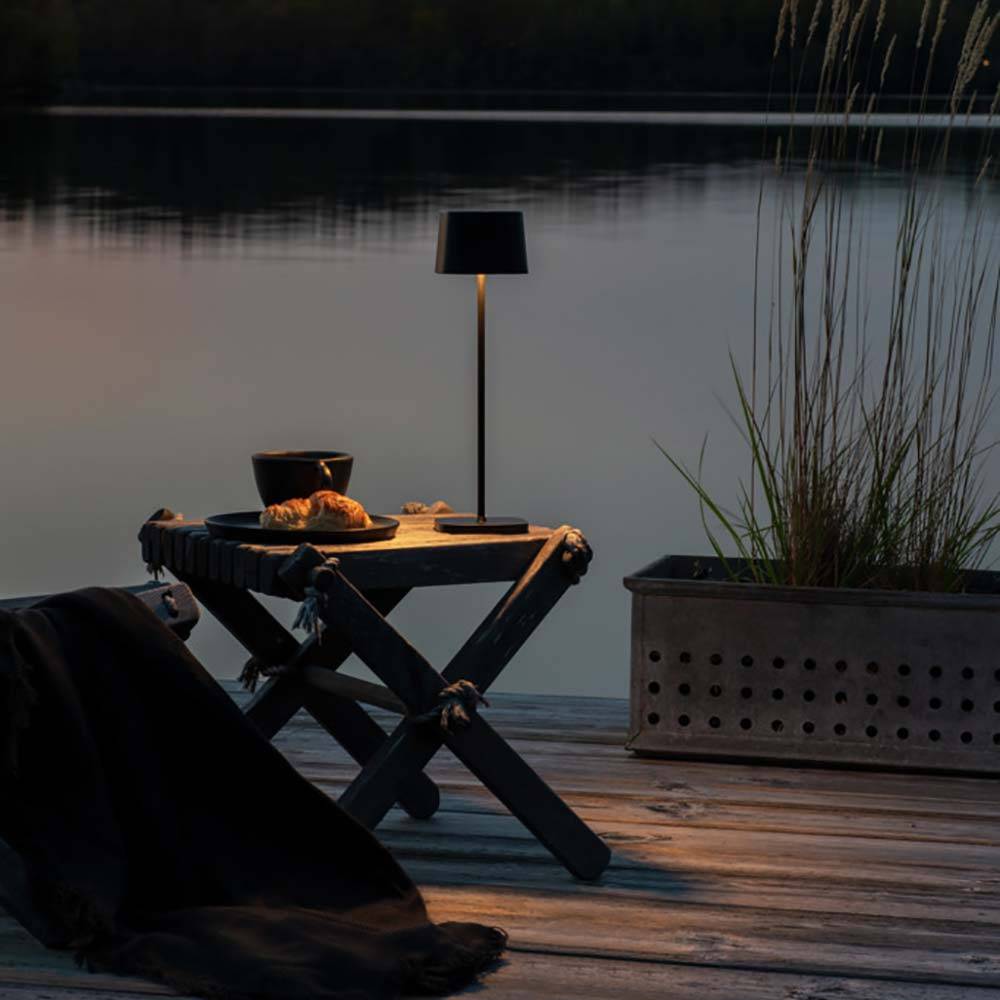 S.Luce Capri USB-Tischleuchte IP54 Muttertagsangebot