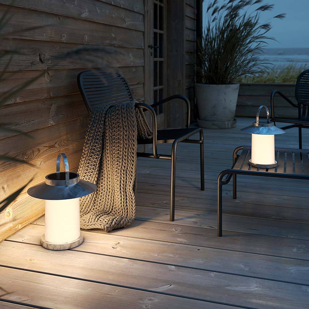 S.Luce Nordlux Temple LED Solar Bodenleuchte IP54 Lagerräumung