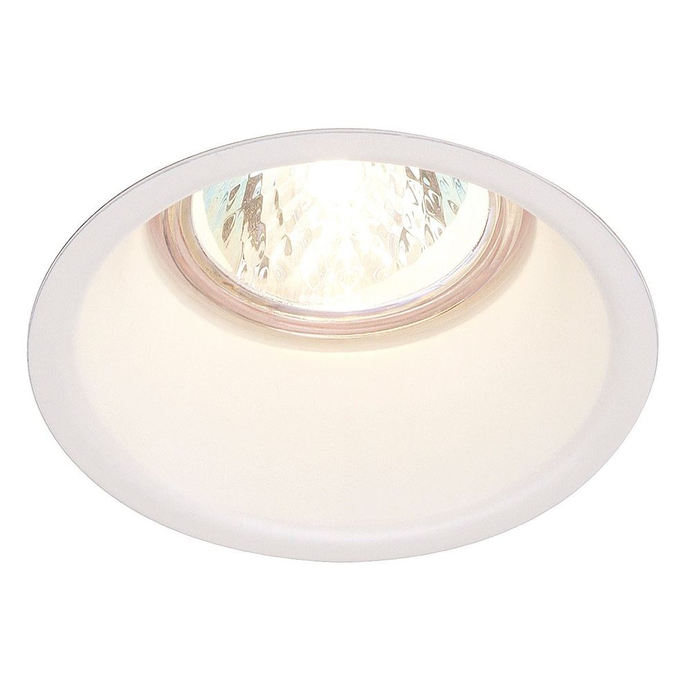 S.Luce SLV Horn GU10 Downlight rund weiß max. 50W