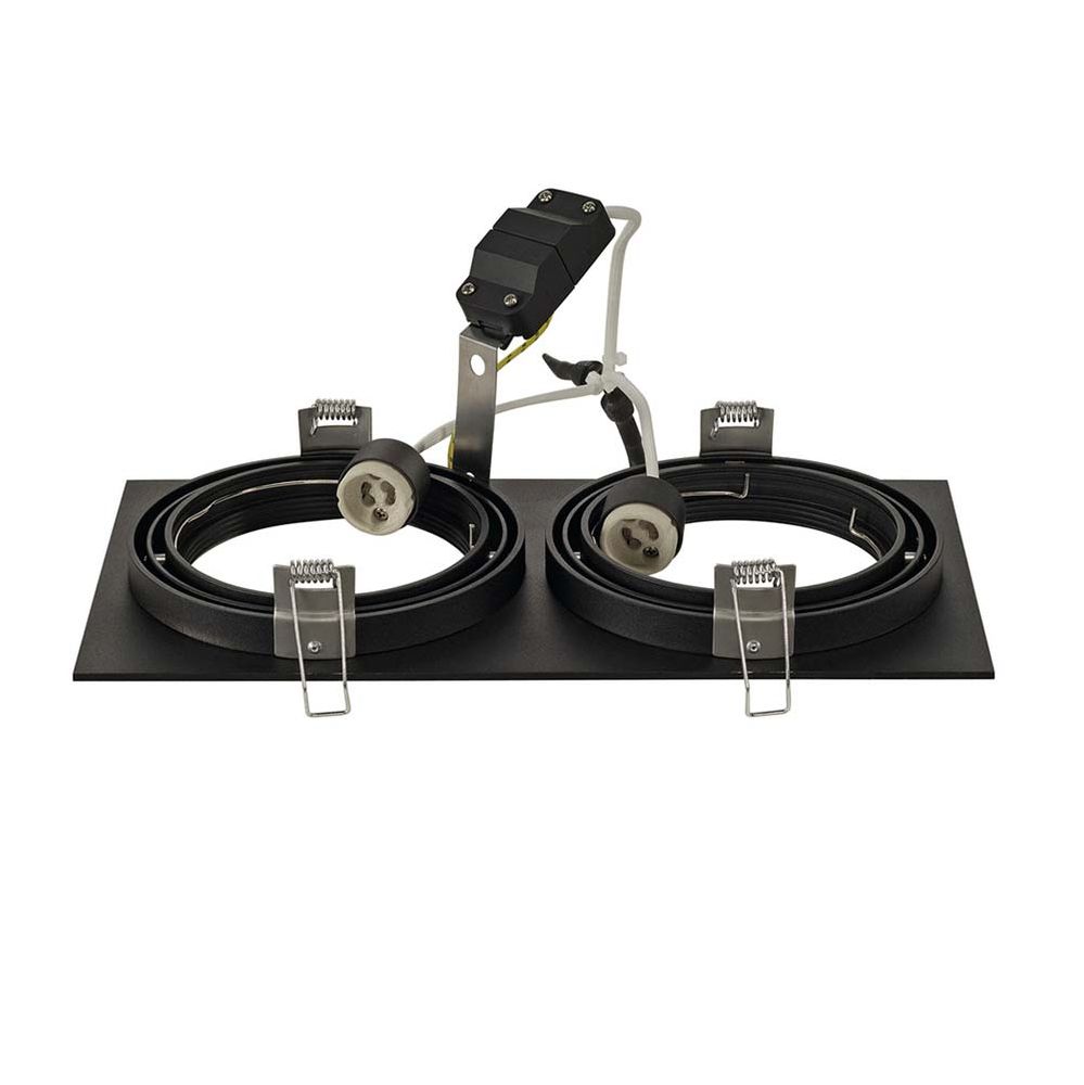 S.Luce SLV New Tria II ES111 Square Schwarz GU10 max. 2x75W Tiefpreis