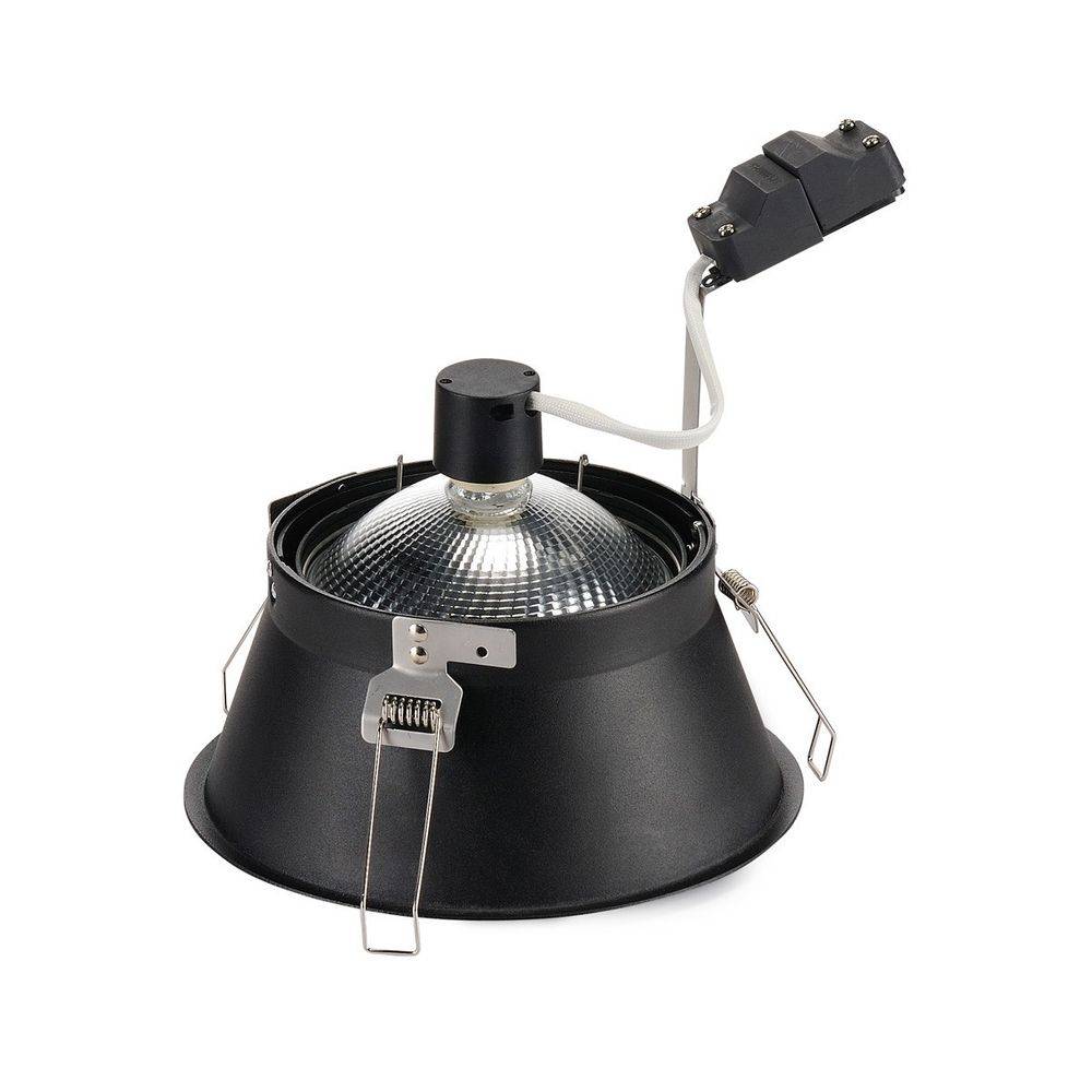 S.Luce SLV Horn-T Einbauleuchte QPAR111 Schwarz GU10 max. 50W JETZT KAUFEN
